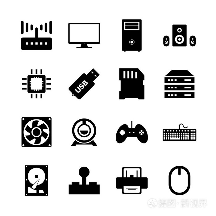 計(jì)算機(jī)硬件圖標(biāo)與電子產(chǎn)品 技術(shù)開(kāi)發(fā)與銷售的雙重引擎